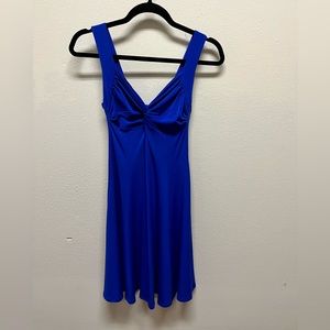 Sleeveless Blue Dress
